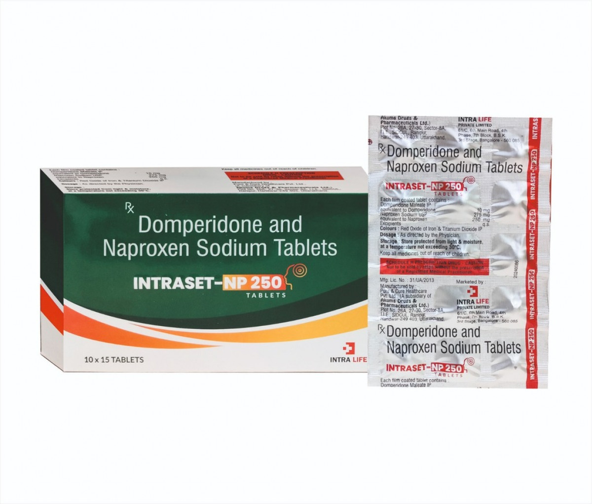 INTRASET-NP 250 Tabs