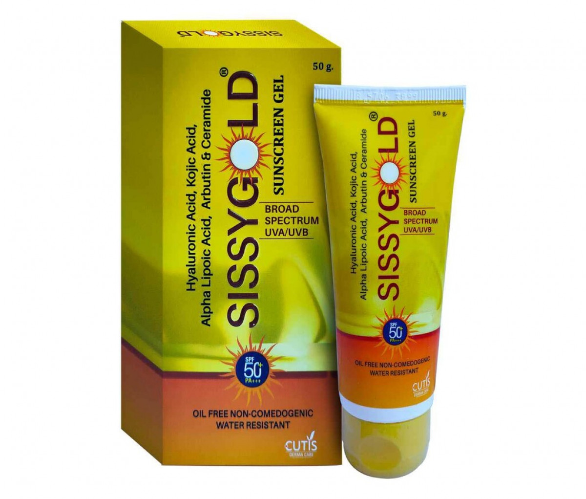 SISSY GOLD Sunscreen Gel