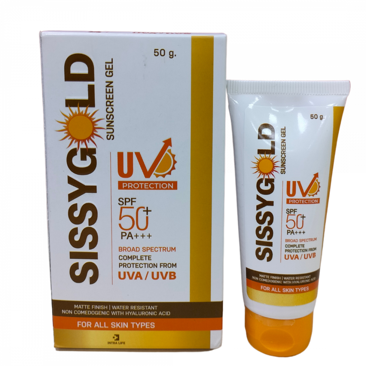 SISSY GOLD SUNSCREEN GEL